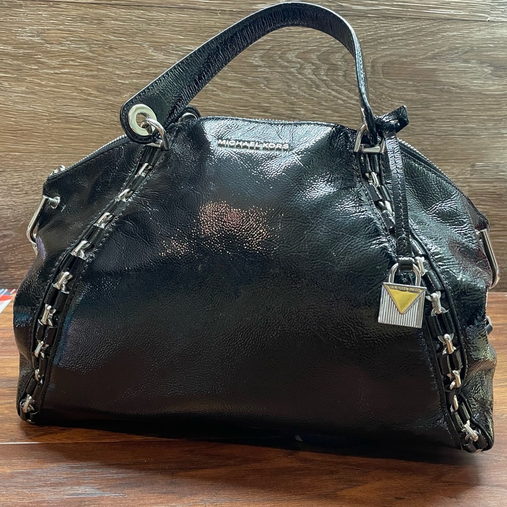 Michael Kors Black Handbag w/ Detachable Shoulder Strap
